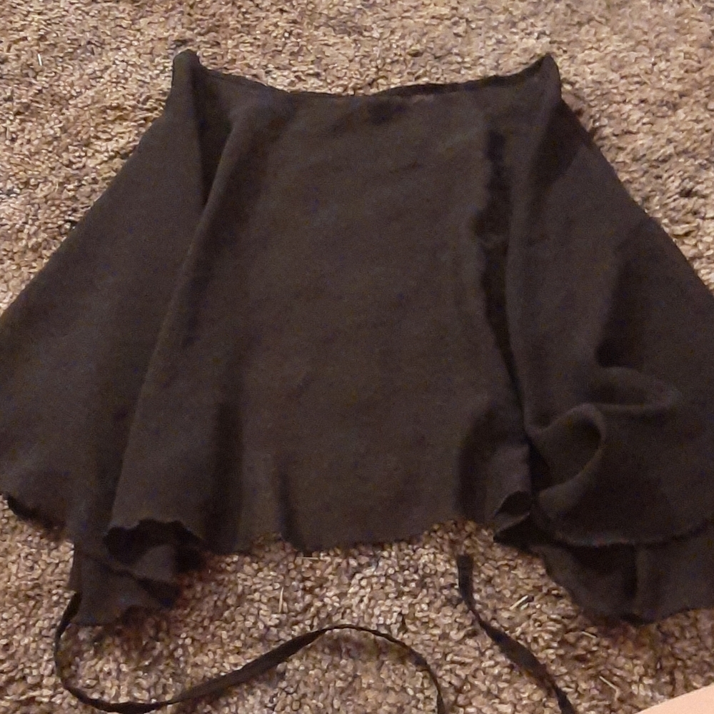 Black Wrap Ballet Skirt